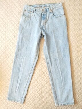 Vintage Nuovo County Seat Light Wash Straight Leg Jeans Men's 33x30